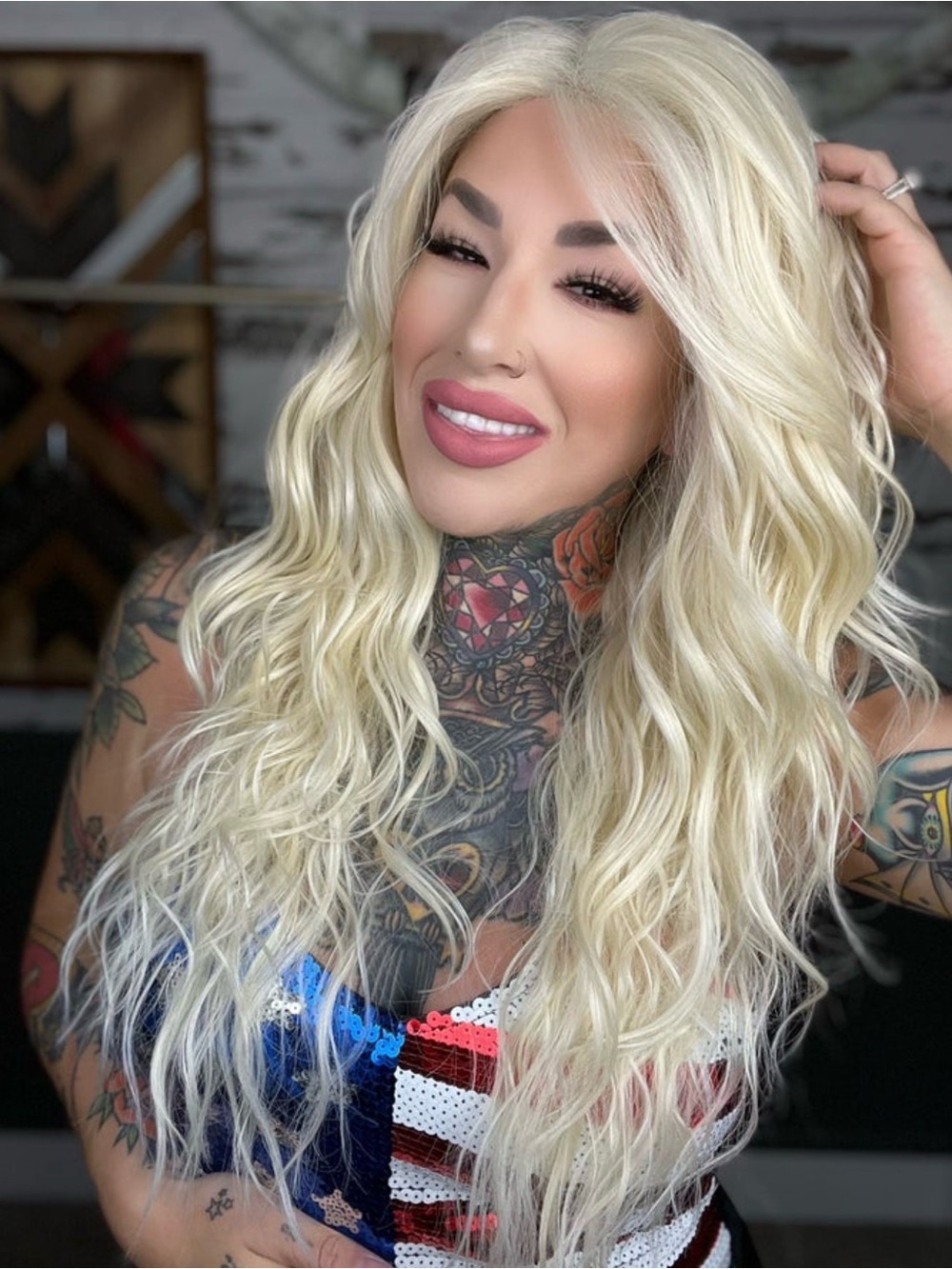 REBEL GYPSY Amber 360 Ultra HD Invisible Lace Wig NWT